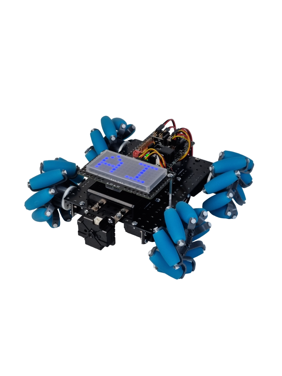 Робототехнический конструктор с колесами всенаправленного движения для изучения основ схемотехники и организации соревнований DIYGO Mobility