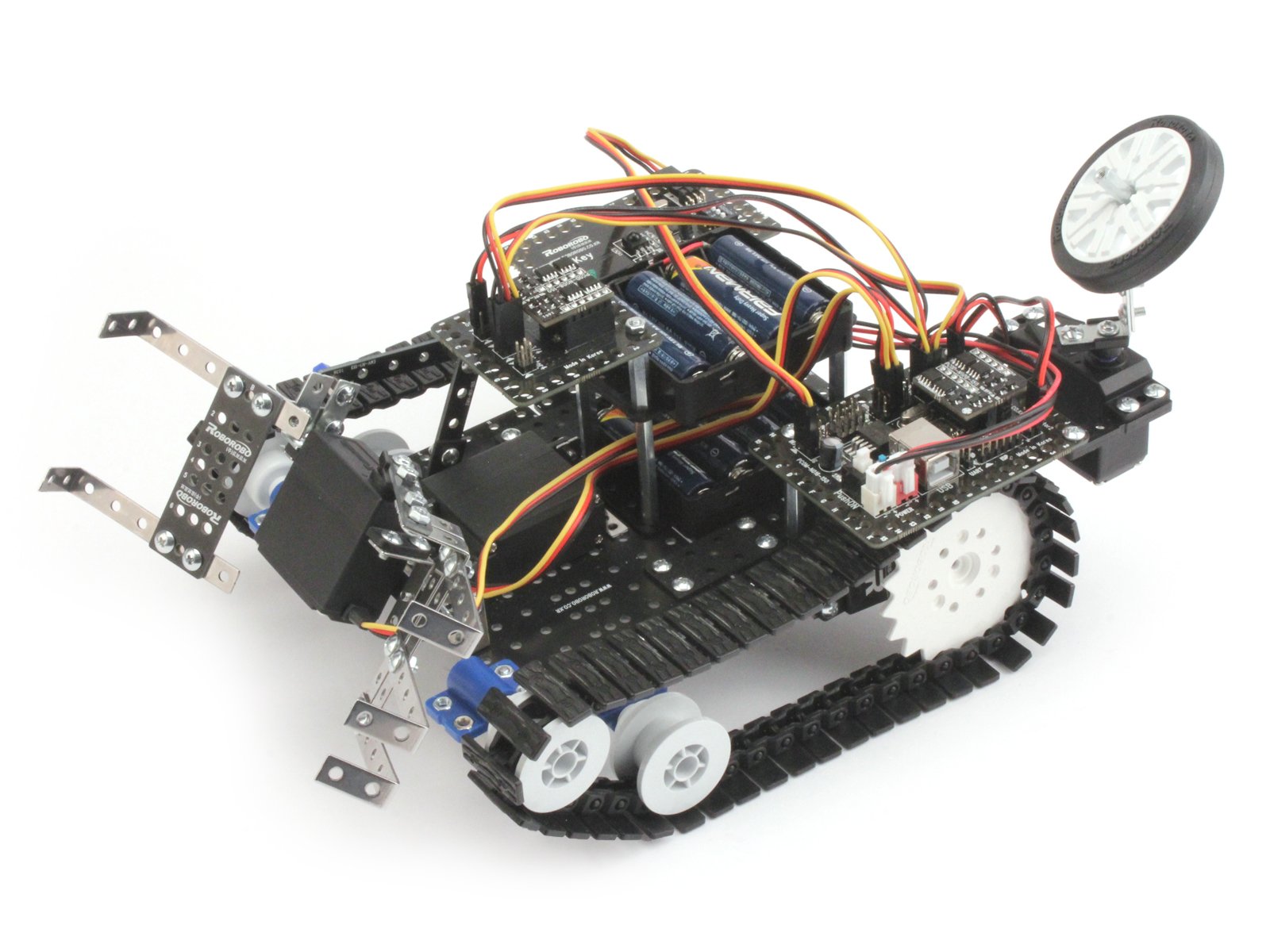 Исследовательский робототехнический набор для изучения основ схемотехники, механики и организации проектной деятельности Robo kit 4