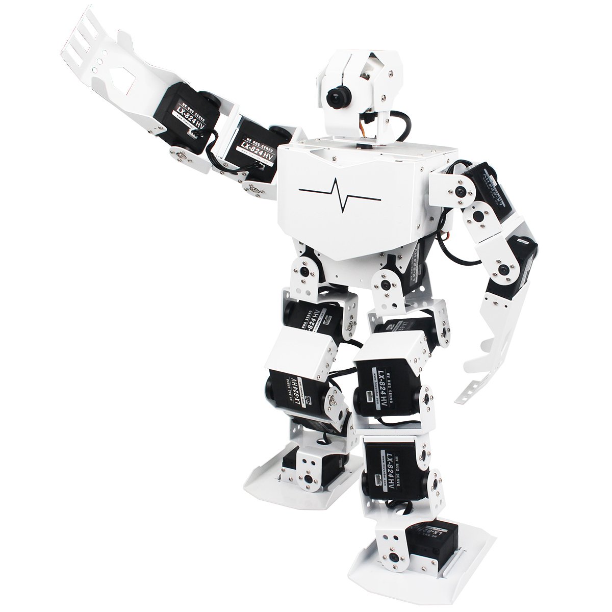 Базовый робототехнический набор для изучения систем управления робототехническими комплексами и андроидными роботами "Сережа ИН". Базовый комплект на Raspbery Pi