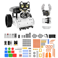 Базовый робототехнический набор для конструирования, изучения электроники и микропроцессоров и информационных систем и устройств "Айва"